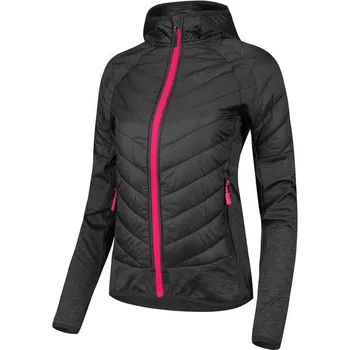 Cyklistická bunda Dámská bunda Etape Sierra Pro 2.0 černá/růžová - L