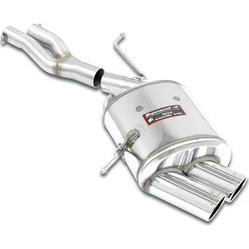 Střední díl výfuku Spojovací trubka + zadní díl výfuku "Power Loop" ∅80 mm Supersprint 787706