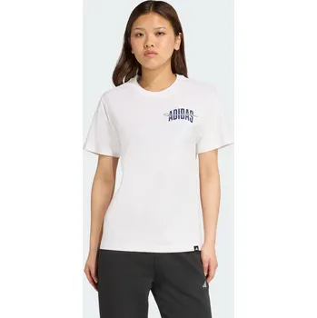 Pánské tričko ADIDAS Tričko Adidas s grafikou M BÍLÁ