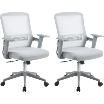 IDEPAR Kancelářská židle NEXA - šedá 2ks