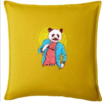 Polštář Panda Bear - Polštář 50x50 - 50x50 - Pouze potah ( Žlutá )