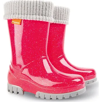 Dívčí holínky Demar Dětské gumáky Demar, Twister Lux G Velikost: 22/23