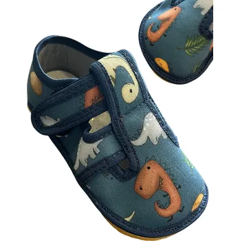 Chlapecká obuv RAWEKS BAREFOOT dětské papučky - Zuzia Z29 Velikost: 33
