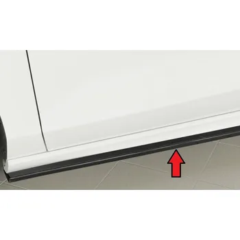 PC tuning Rieger spoiler pod boční práh mont. strana levá pro Ford Focus 4 DEH, ST 5-dvéř. (combi), 5-dvéř. (hatchback), 5-dvéř. (sedan), 06/19-, 09/18-, plast ABS lakovaný do černé lesklé barvy