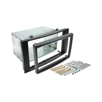 ISO redukce Rámeček autorádia 2-DIN Volkswagen Touareg/Multivan/T5