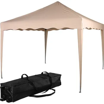 Zahradní stan INSTENT BASIC Zahradní párty stan, 3 x 3 m, béžový