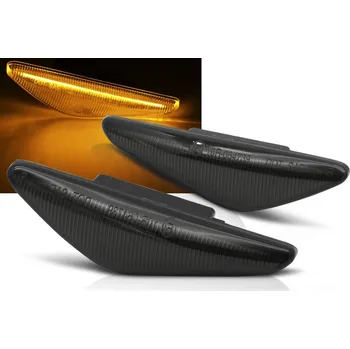 Směrový světlomet BMW E46 COUPE 03-06 - LED Dynamické blikače KOUŘOVÉ