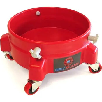 Grit Guard Bucket Dolly - pojízdná podložka pro kbelík - červená