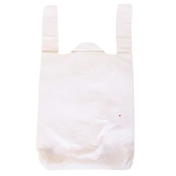 Sáček na potraviny Taška HDPE 4kg, 200ks/blok BÍLÁ, balená - Ekonomy