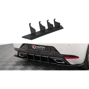 Nárazník Seat Ibiza Mk5, "Street Pro" difuzor zadního nárazníku, plast ABS bez povrchové úpravy, Maxton design