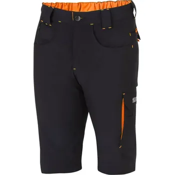 Sparco lehké technické kraťasy LAREDO, barva černo-oranžová
