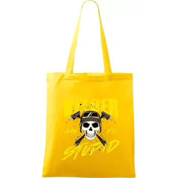 Welder I can fix stupid - Taška bavlněná - 42 x 38 cm ( Žlutá )