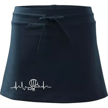 Dámská sukně EKG létání balonem - Sportovní sukně - two in one - XL ( Námořní modrá (velmi tmavá - téměř černá) )