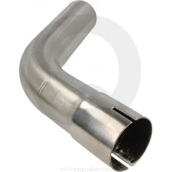 Výfuková trubka Koleno 60° nerez - QSP 76 mm