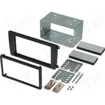 ISO redukce Rámeček autorádia 2-DIN Porsche Cayenne I.