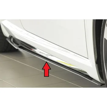 PC tuning Rieger spoiler pod boční práh mont. strana pravá pro Audi TT RS 8J, 8J1-FV, 8S kupé, roadster po faceliftu, r.v. 09/18-, plast ABS bez povrchové úpravy