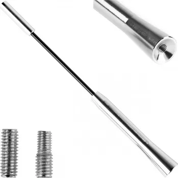 Autoanténa Prut autoantény 20 cm 5 / 6mm adaptér ANTM05