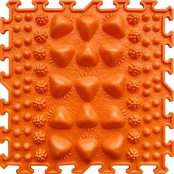 ortopedická podložka Masážní ortopedické podložky lesní ovoce - oranžová