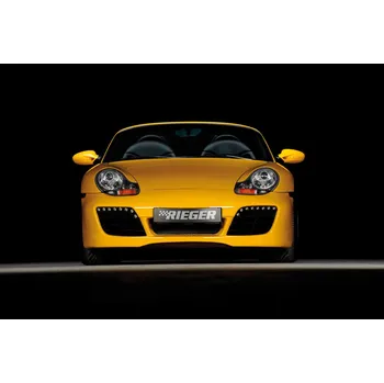 PC tuning Rieger boční mřížka nasávání vzduchu pro Porsche Boxster 986, plast ABS s povrchovou úpravou Carbon-Look, pouze do nárazníku Rieger