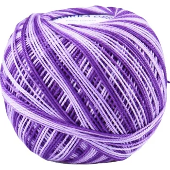 Příze Niťárna Háčkovací příze Sněhurka ombré 45272 fialová