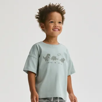 Reserved - Bavlněné tričko 3 ks - světle žlutá - 118FO-10X - 118FO-10X-98