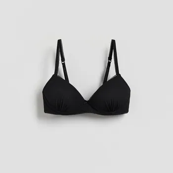 Dětská móda Reserved - Bavlněná podprsenka - černý - 357GP-99X - 357GP-99X-U14