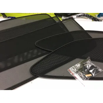 Stínítko do auta Škoda Superb II combi - 5-dílný set protislunečních clon