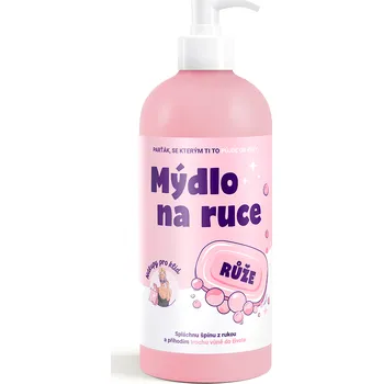 Mýdlo Úklid pro klid Mýdlo na ruce - růže
