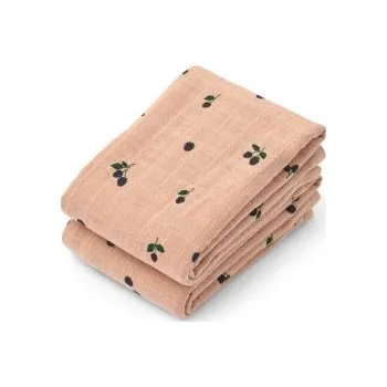 látková plena Liewood Lewis Mušelínové plenky 2 ks - Mini Berry/Pale Tuscany