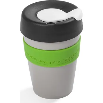 Láhev Škoda Auto - lahev na pití velikost M šedá