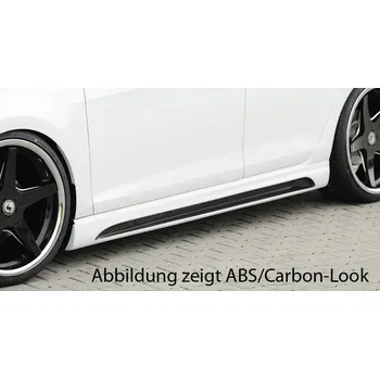 PC tuning Rieger boční práh mont. strana pravá pro Seat Leon FR 5F 3-dvéř. (sc), r.v. 01/13-, plast ABS bez povrchové úpravy, s prolisem a výřezem