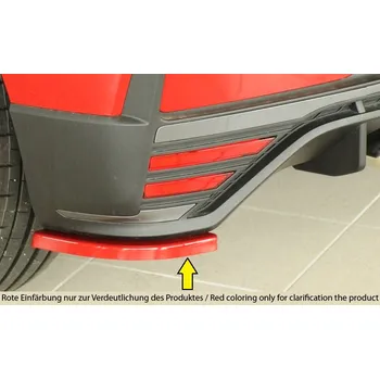 Nárazník Rieger spoiler pod zadní nárazník na levé straně pro Hyundai i20 N BC3 5-dvéř. (hatchback) r.v. 04/21-, plast ABS bez povrchové úpravy