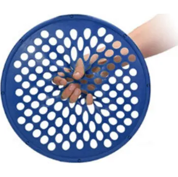 Ergoterapeutická síť pro terapii ruky - pevné - modrá