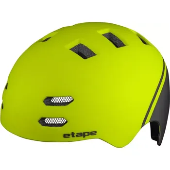 Sport Cyklistická přilba ETAPE BUDDY, limeta/antracit (velikost S/M pro obvod hlavy 53-55 cm)