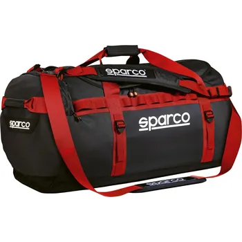 Cestovní taška Cestovní taška Sparco Dakar, barva: černo-červená
