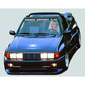 PC tuning Rieger boční práh widebody II mont. strana pravá pro Ford Escort 4 3-dvéř., r.v. 07/88-10/90, GFK (laminát)