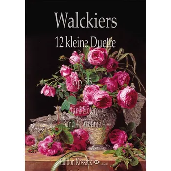 Walckiers Band 4 - 12 malých duet op. 55 pro 2 příčné flétny