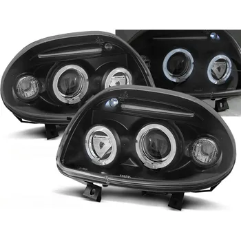 Přední světlomet RENAULT CLIO II 98-01 - přední černá světla ANGEL EYES