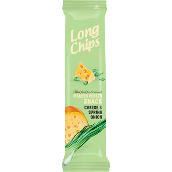 Slaná pochutina PĒRNES L” SIA Long Chips Snack cibulka sýr 75 g
