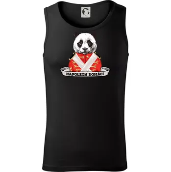 Pánské termoprádlo Napoleon domácí panda - Tílko pánské Core - L ( Černá )