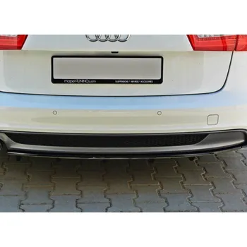 Nárazník Maxton difuzor zadního nárazníku pro Audi A6 (C7) S-Line Avant, rok výroby od 2011