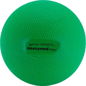 Gymnastický míč Heavymed – Kompaktní zátěžové míče plněné vodou - 0,5 kg - zelený