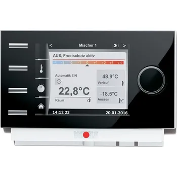 Příslušenství ke kotli WOLF - tepelná technika Modul ovládací BM-2 s rámečkem - černý 8908340