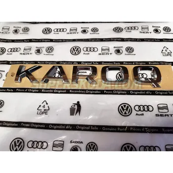 Vana do kufru Škoda Karoq - zadní OEM logo KAROQ