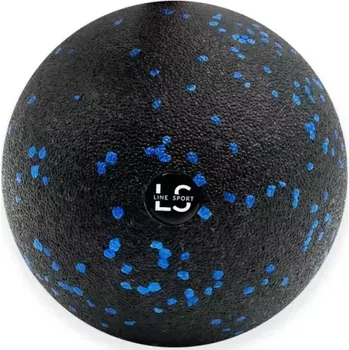 Masážní přístroj Masážní míček Line Sport - 12 cm - černo-modrá