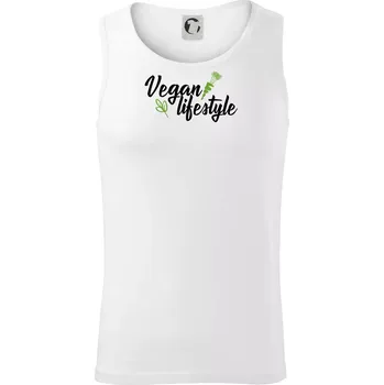 Vegan lifestyle - Tílko pánské Core - XL ( Bílá )