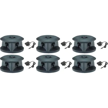 Odpuzovač zvířat Sada 6 kusů 3D prostorových ultrazvukových odpuzovačů (PŘÍSTROJE PŘELADÍTE PŘEPÍNAČEM REŽIMŮ. Odpuzovače s 3D vyzařováním ultrazvuku. Vhodné do míst, kde potřebujete chránit celý prostor a ne jen podlahu. Ultrazvuk díky 3D efektu kompletně vyplní chráněný