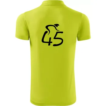 Pánská košile Cyklista slaví pětačtyřicítku (45) - Polokošile Victory sportovní (dresovina) - L ( Limetková )