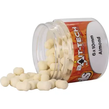 Boilies Bait-Tech Criticals Wafters - Almond 6x10 mm, 50ml