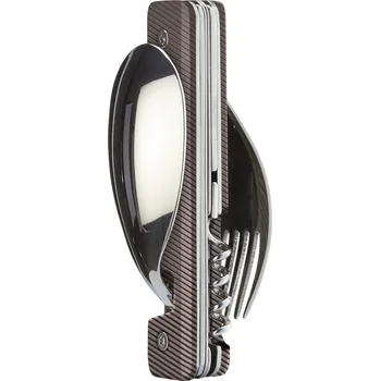 Outdoor vaření Kapesní multifunkční příbor Akinod 13h25 dark gray aluminium